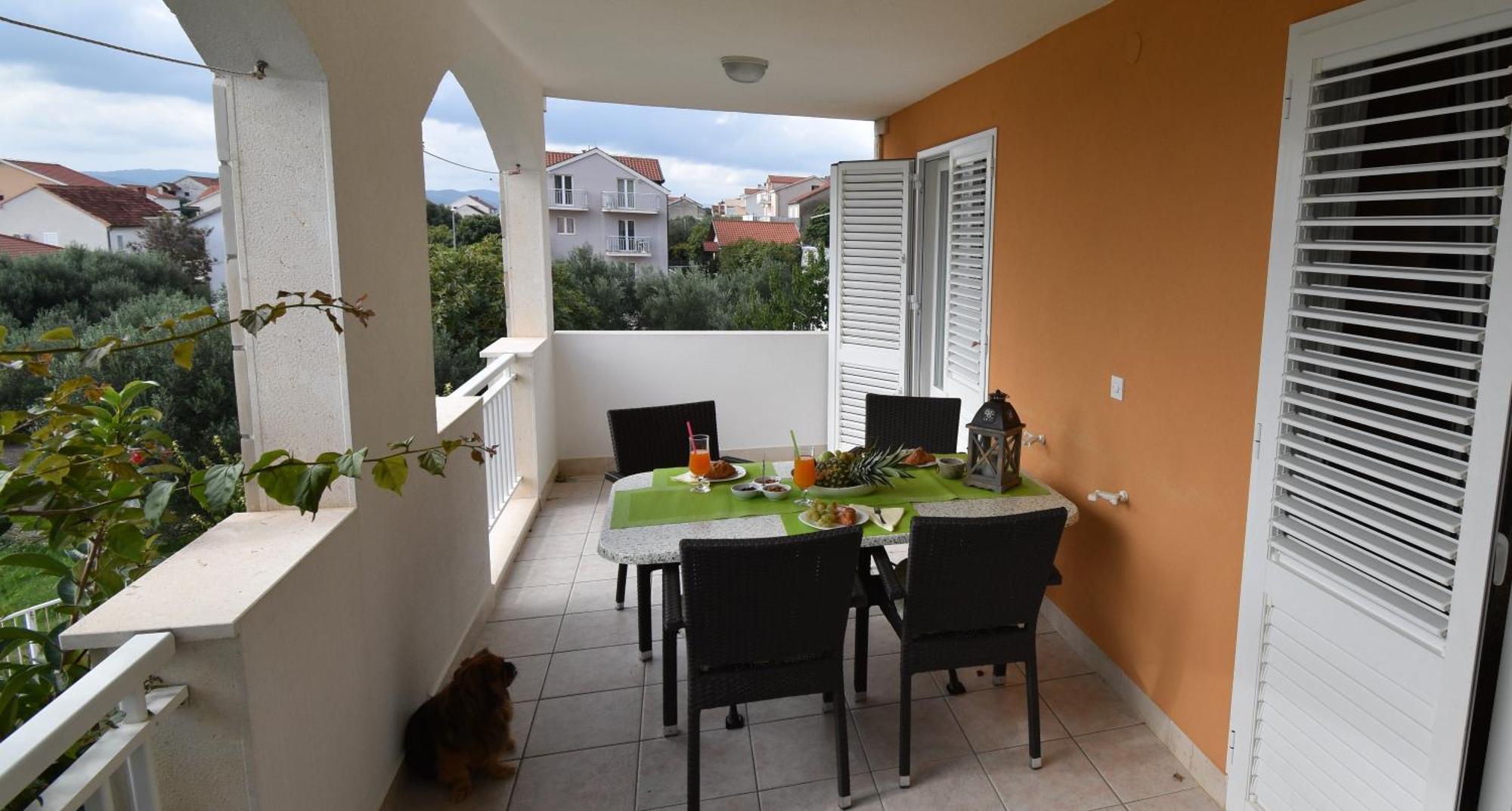 Apartment Andrea Orebic Bagian luar foto